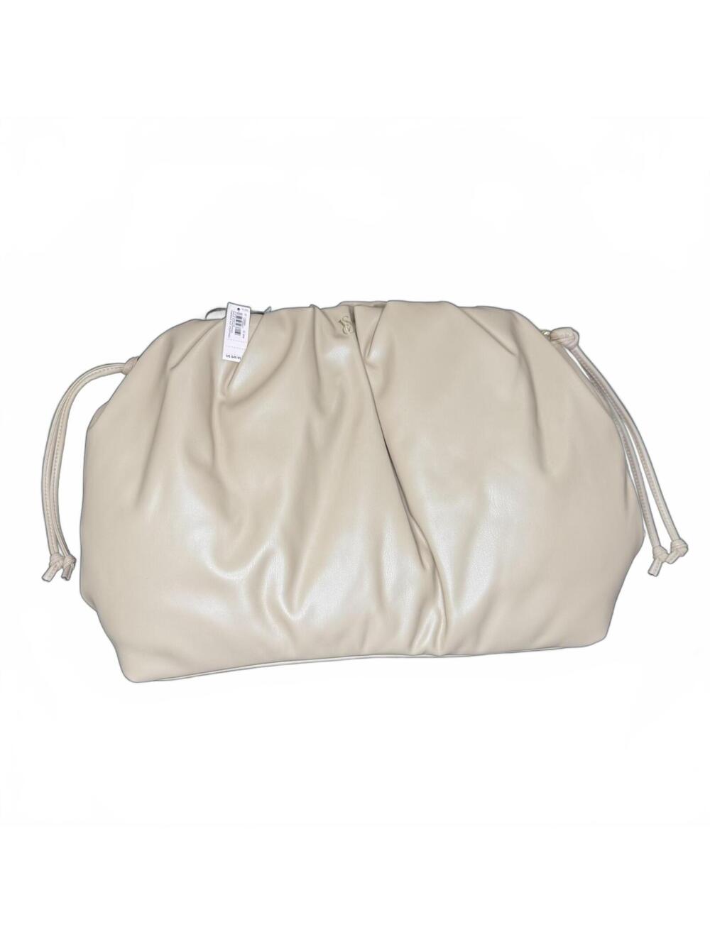 Victoria's Secret Beige Drawstring Pouch Bag NWT